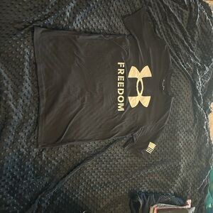 Under Armour Black Freedom Tee